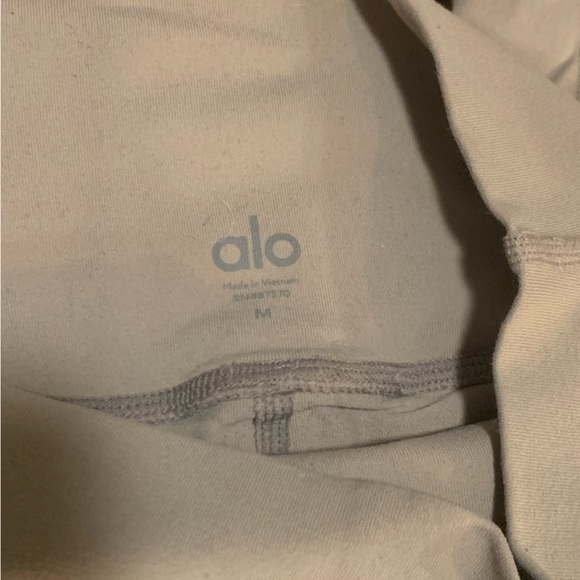 ALO Yoga High-Waist Moto Legging Gravel Medium - Picture 7 of 9